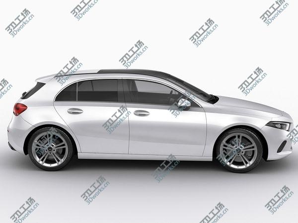images/goods_img/20210312/Mercedes-Benz A-class 2019 3D model/3.jpg